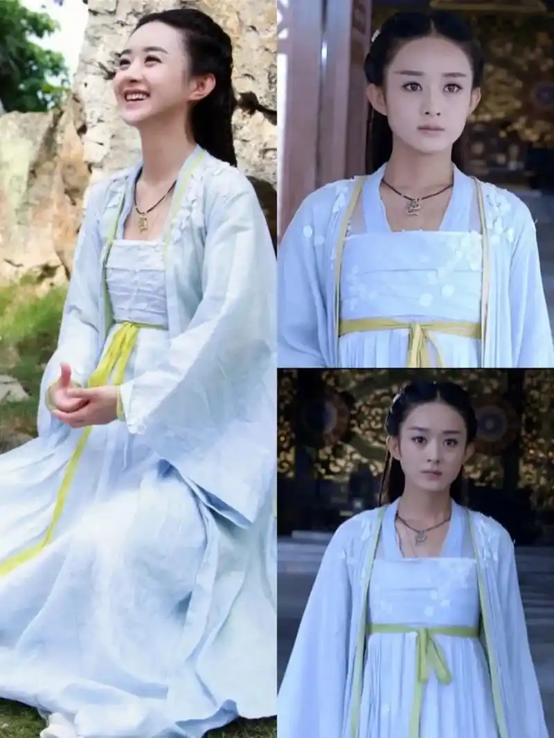 娱乐最前沿# #赵丽颖# 赵丽颖每部电视剧的古装剧照都太美了,一颦