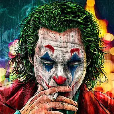 小丑头像图片