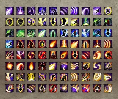 技能图标|ui|游戏ui|遇到一头大胖子 - 原创作品 - 站酷 (zcool)