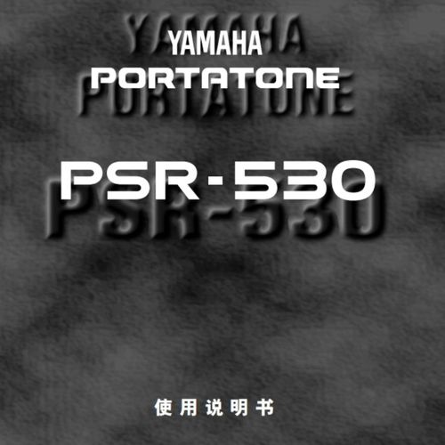 说明书psr 330 530 电子琴中文使用手册说明书