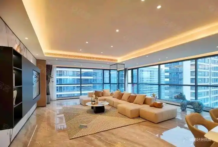 太古里270环幕大平层落地窗豪宅一览众山小视野