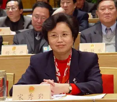 宋秀岩成中国当今惟一女省长继顾秀莲后第二位