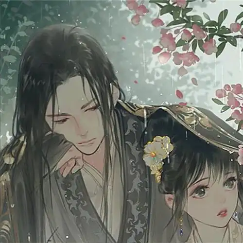 情侣动漫图片双人唯美古风_情侣动漫头像_头像屋