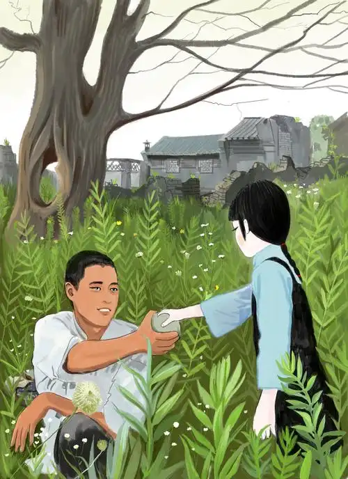 小说城南旧事的怀旧风插图