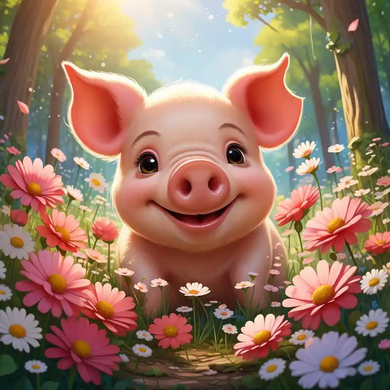 99超萌小猪头像大放送95 亲们,是不是觉得小猪超级可爱呀?