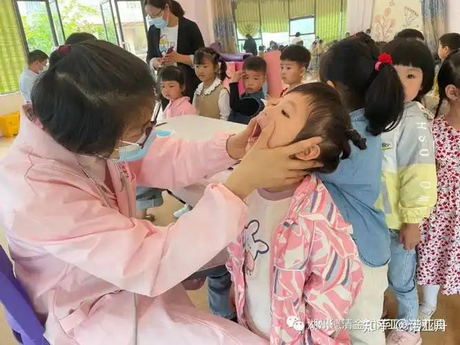 呵护健康快乐成长德清金都诺亚舟幼儿园六一体检