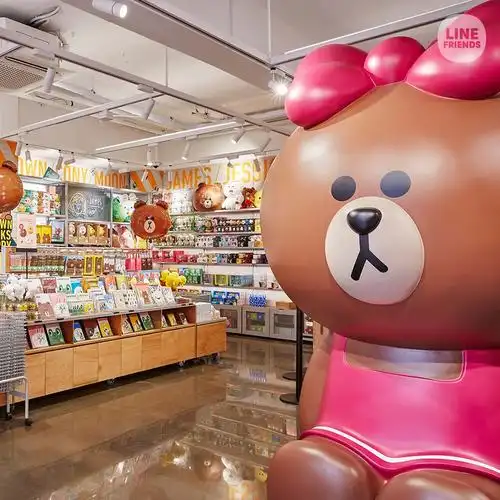 line friends store 弘大店开幕啦! - 住在韩国 - zzkorea
