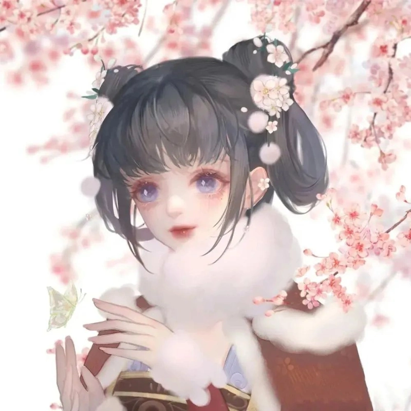 古风女生动漫头像|谁也无法预知明天