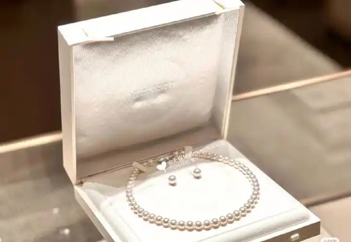 mikimoto珍珠套盒"珠宝沉默不语