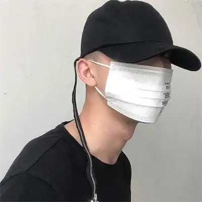 黑白系高冷的酷男戴帽子真人男生头像 不露脸霸气侧漏的微信男头_男生