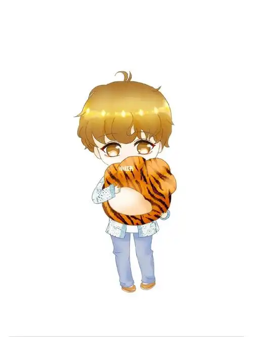 张艺兴q版练习打卡第三张原创板绘