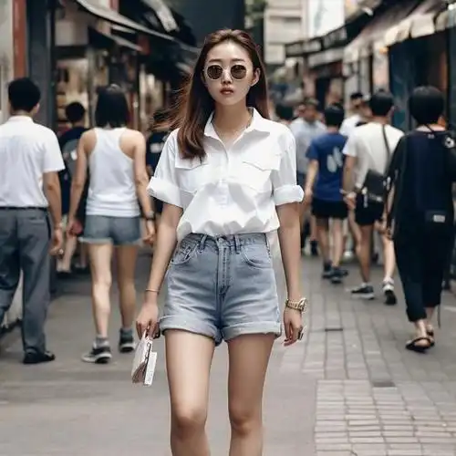 小短腿也能穿出大长腿!牛仔短裤搭配技巧大揭秘
