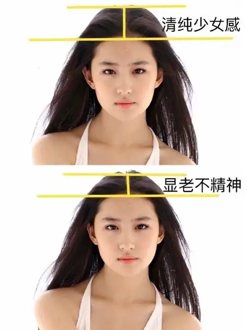 一个高颅顶,圆头型完全是评价美女颜值高低的标准