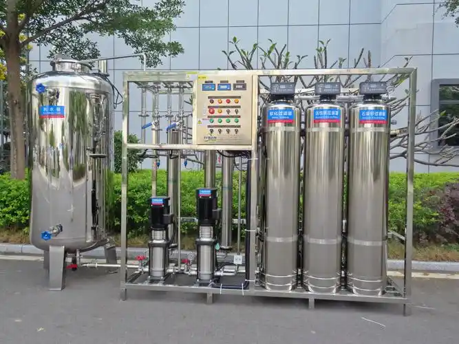 全自动二极反渗透纯水设备,食品饮料用二级反渗透纯水机