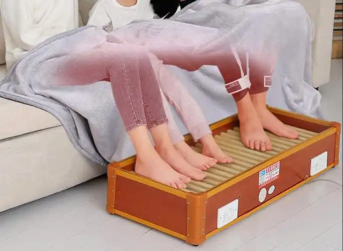 实木取暖器家用节能烤火炉箱烘脚神器暖脚器烤脚电火桶烤火器