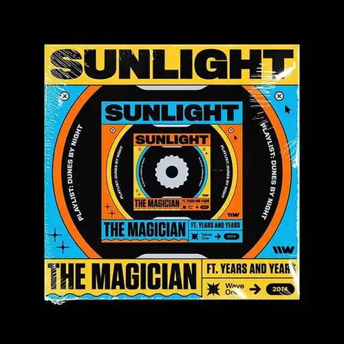 前卫时髦12张waves音乐专辑封面设计