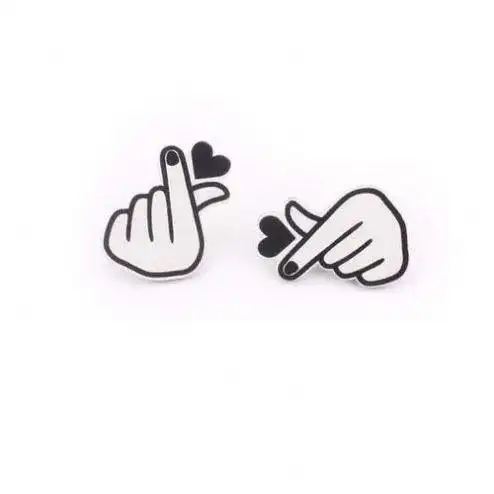 微信比心小表情符号,发朋友圈比心手势表情符号-图片大观-奇异网