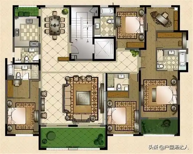 毁誉参半的大平层户型