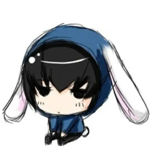 你那张是同人画(q版的) 下面这张也是张起灵