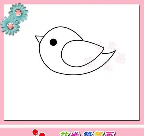 两三笔画成的简笔画