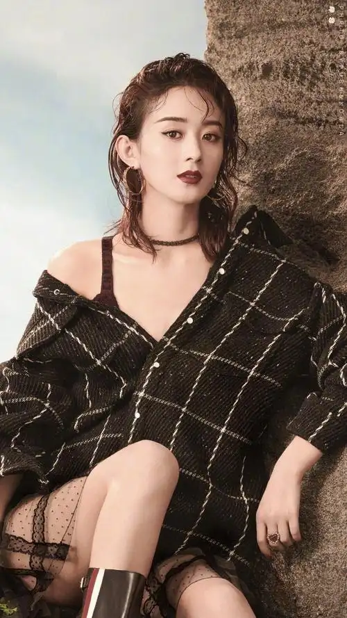 赵丽颖时尚芭莎cr天真吧koala