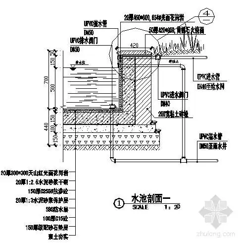 别墅景观设计施工图