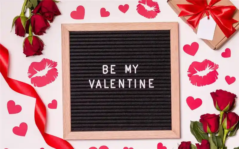 情人节浪漫文字背景高清手机壁纸