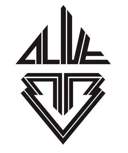 求bigbang alive 专辑封面标志的大图(最好无背景)