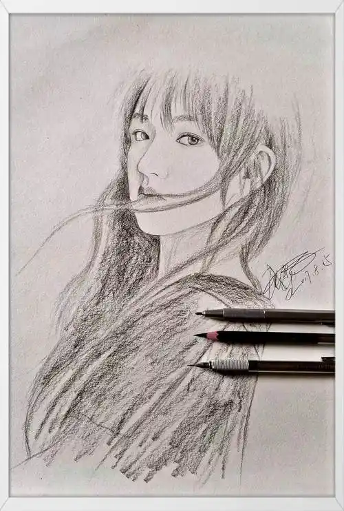 素描人物画素描人物画步骤