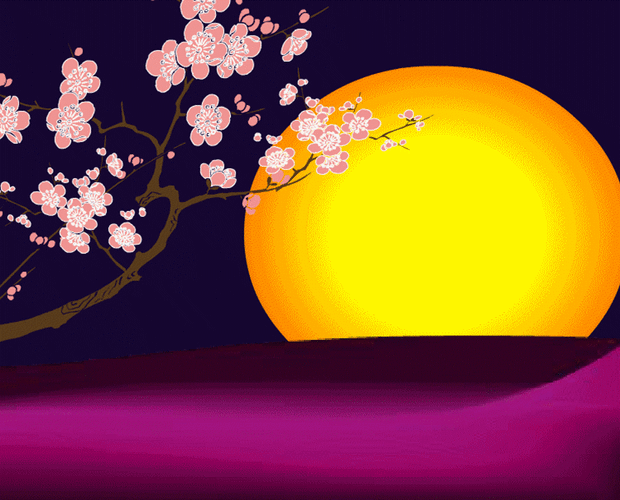 《gif-动图》—元宵节素材 同步歌词