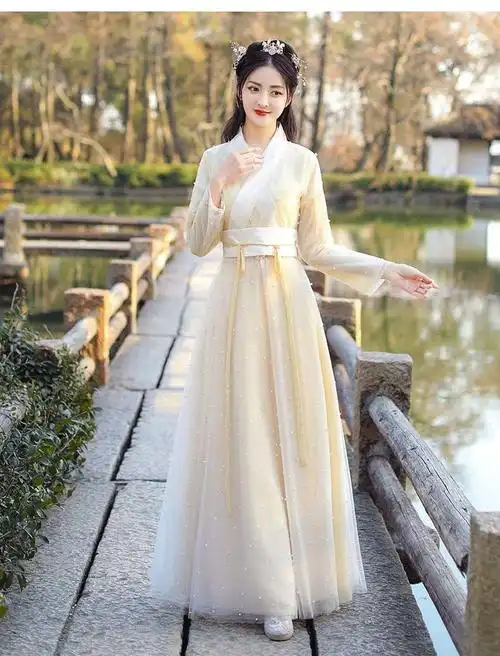 汉服女成人改良版汉服女中国风古风女仙女汉服女夏中国风古装仙气飘逸