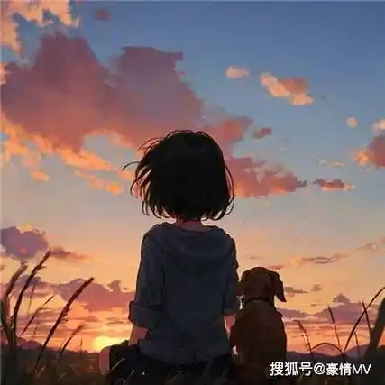 略显emo的卡通氛围感背景图片_有点伤感的一个人背影图片