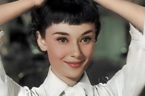 奥黛丽赫本经典图片