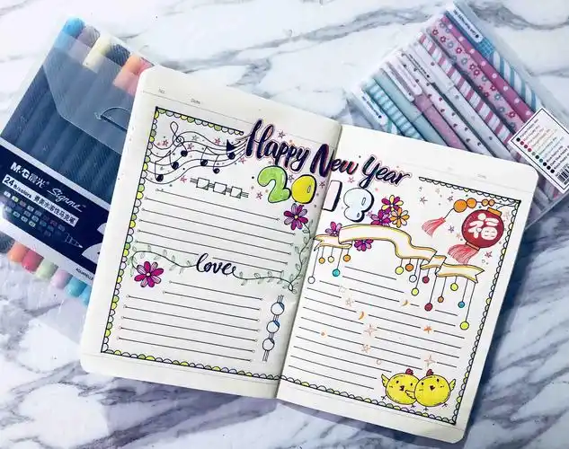 手帐零基础快速掌握10种手帐排版样式