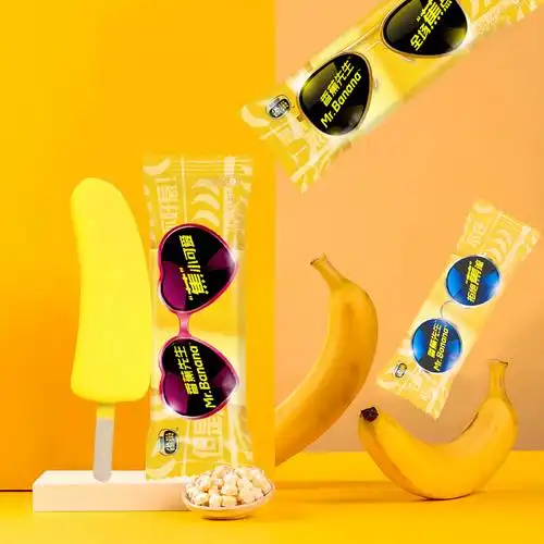 【12支】雀巢香蕉先生冰淇淋巧克力脆皮香蕉雪糕冰激凌冷饮12支_脆皮