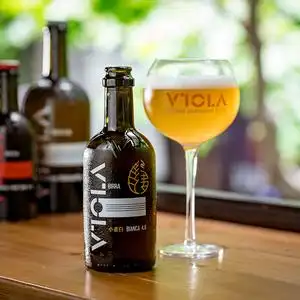 viola维奥拉意式风情小麦白啤 比利时风味高档精酿啤酒尝鲜355ml