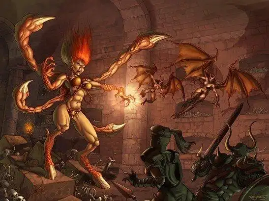 《暗黑破坏神》中的痛苦女王安达利尔