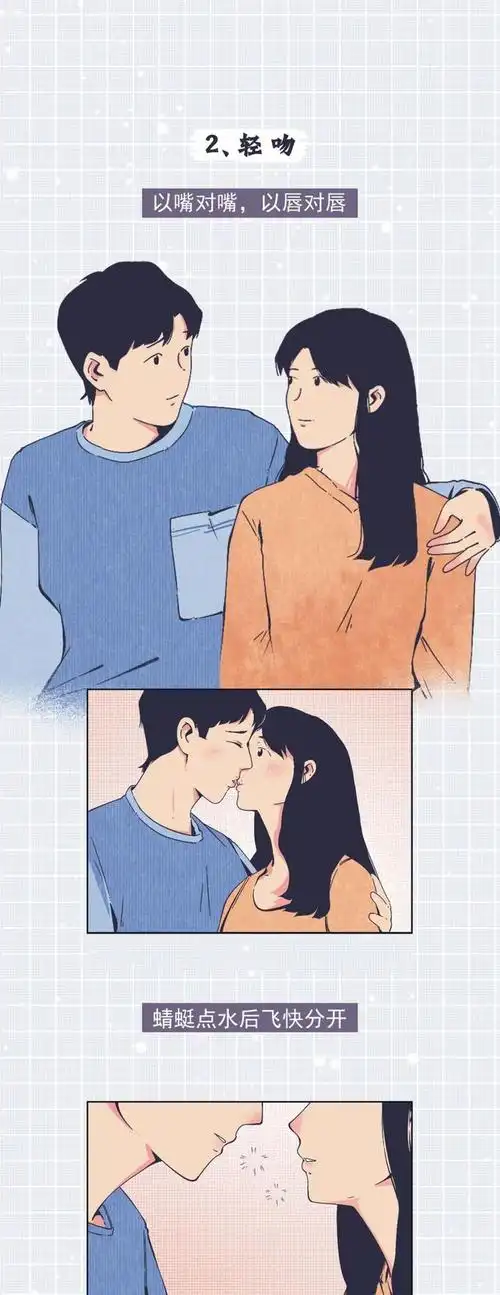 男女都爱の8种接吻姿势