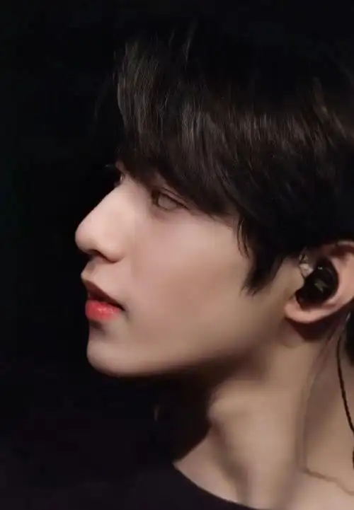 刘耀文侧颜生图##刘耀文春游自拍