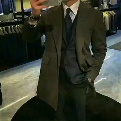 绅士成熟的西装男头像真人不露脸半身头像男生上半身高冷帅气