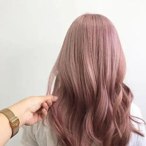 2020发色推荐2:雾感粉棕色