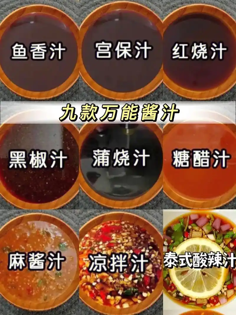 厨房小白必备万能酱汁 6015不会做饭的值得一试93不 - 抖音