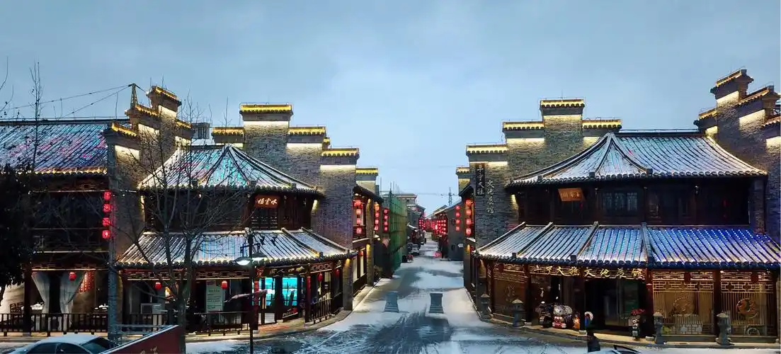 雪后阜宁更妖娆