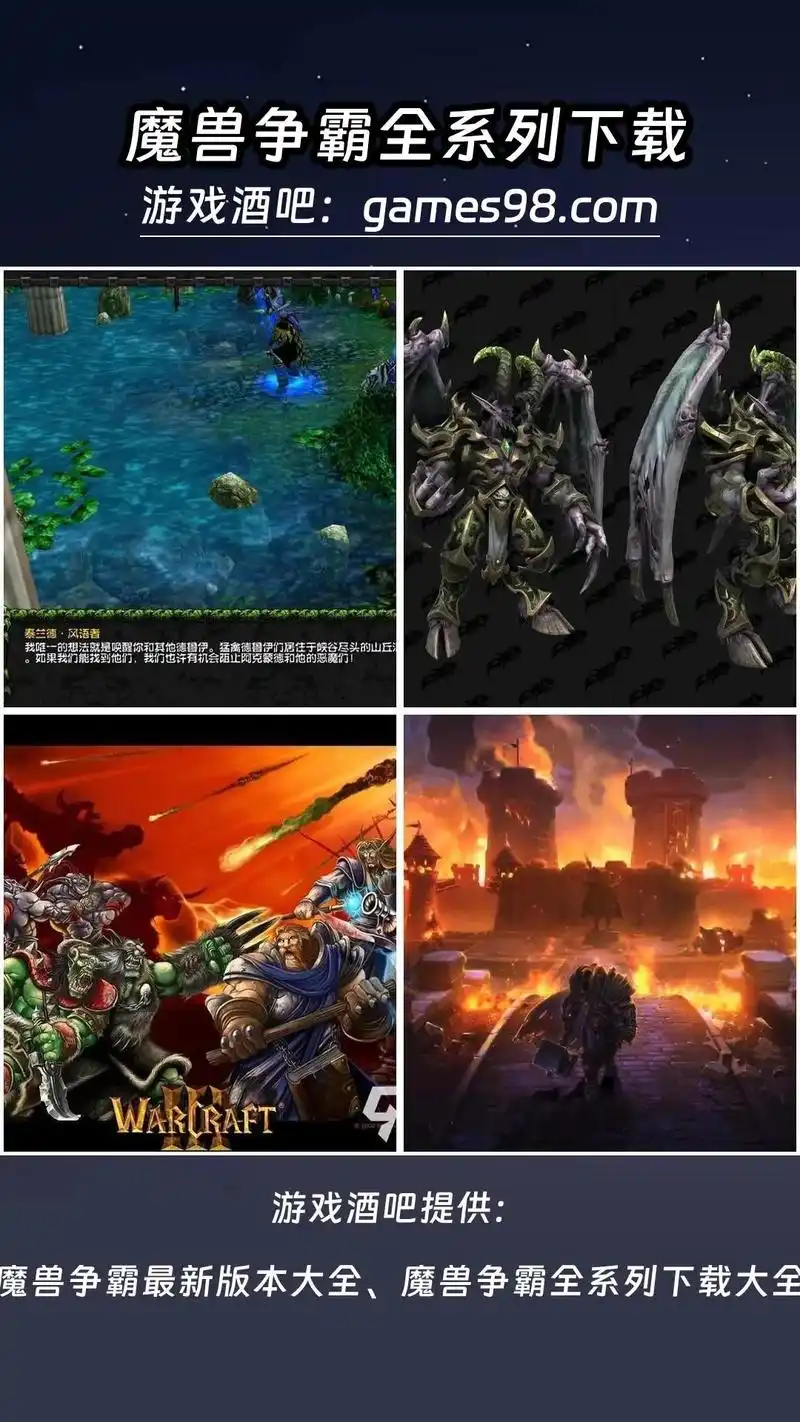 魔兽争霸3地图包合集下载:来游戏酒吧.(地址看图片上方↑↑↑ - 抖音