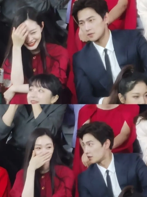 杨洋和宋轶聊天低头浅笑,邓伦全程看杨紫一脸宠溺