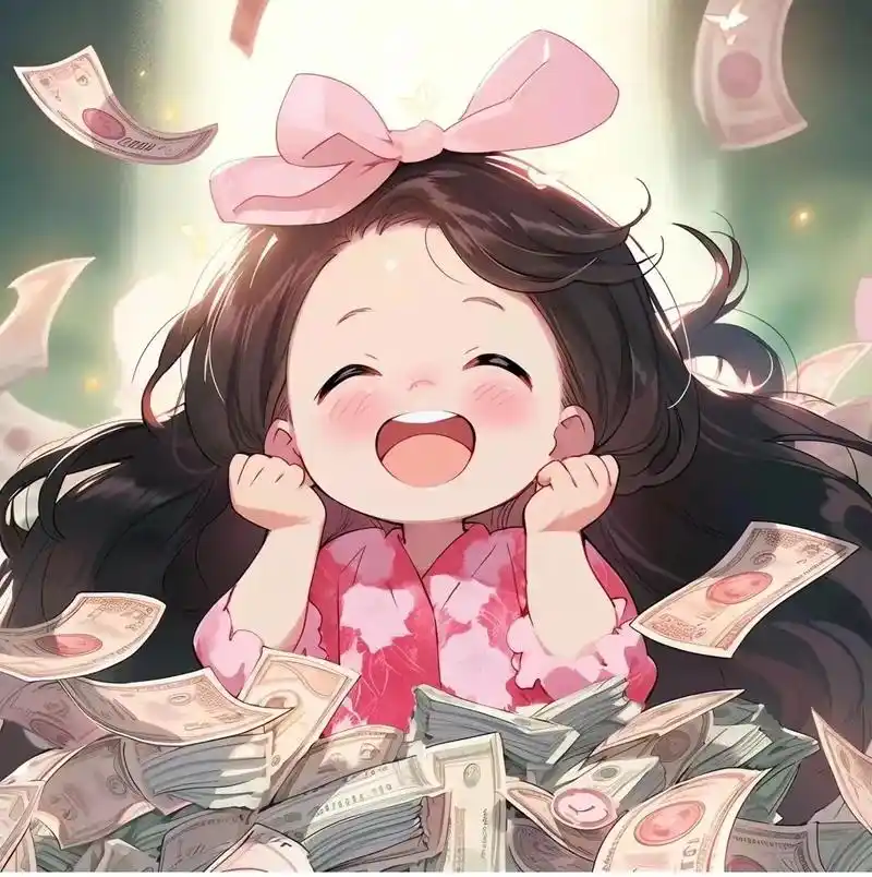 何以解忧,唯有暴富,公主请发财!#优质头像 #动漫女头 #女 - 抖音