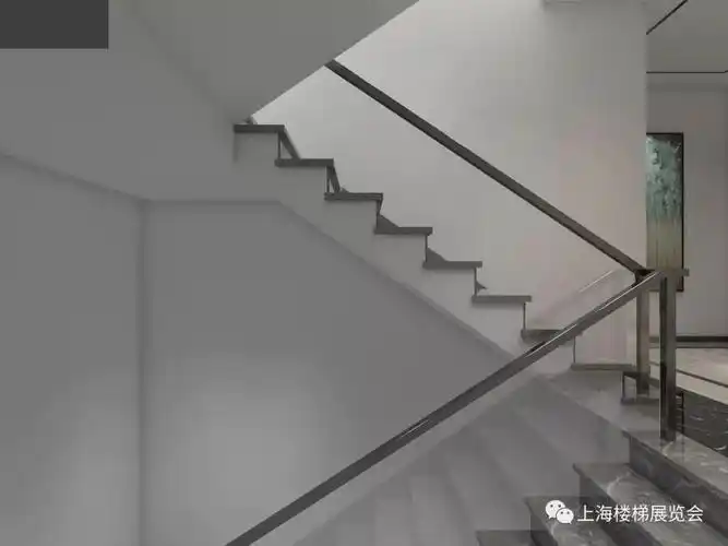 上海楼梯展轻奢新时尚轻奢极简的楼梯转角怎样设计才是唯美的