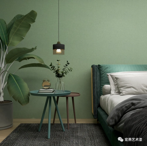 2021年家居色彩流行趋势,艺术涂料用在墙面上竟然这么美!