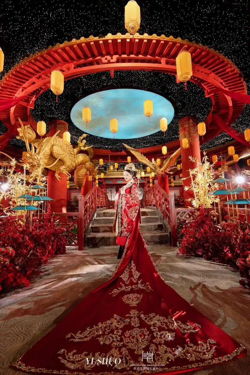 新中式婚礼,长辈看了直呼"大气!