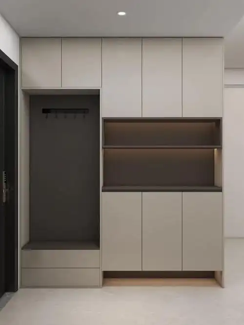 1.9米入户鞋柜,9款造型设计,哪款适合你家?